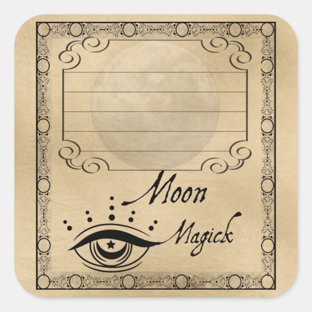 MOON MAGICK LABEL (Front)