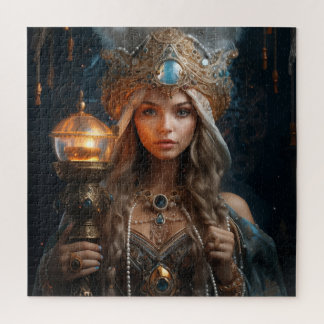 Moon Maiden Jigsaw Puzzle