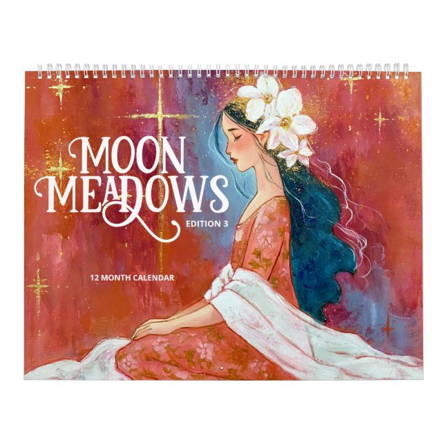 Moon Meadows: Edition 3 Calendar (Cover)