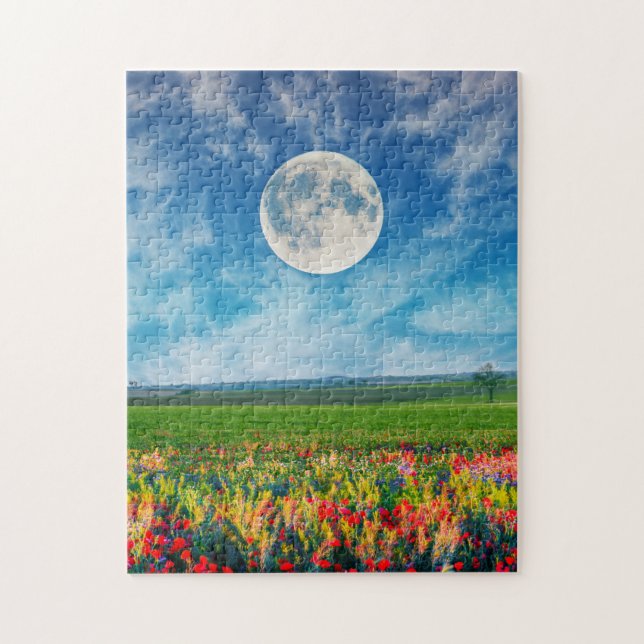 Moon Meadows Jigsaw Puzzle (Vertical)