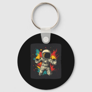 Moon Mission Knockout With This Astronaut Boxer Key Ring