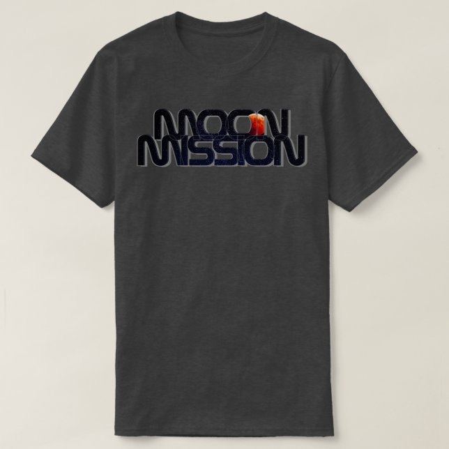 Moon Mission T-Shirt (Design Front)