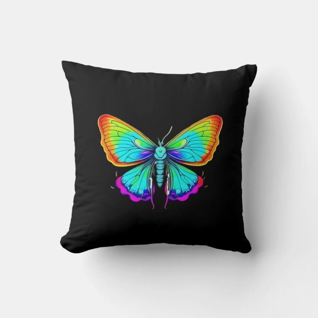 Moon Moth Whimsigoth Cushion (Front)