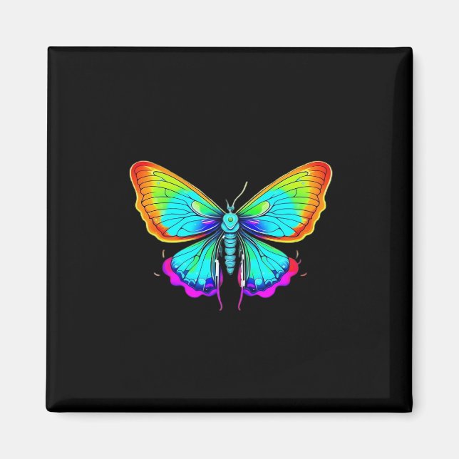 Moon Moth Whimsigoth Magnet (Front)