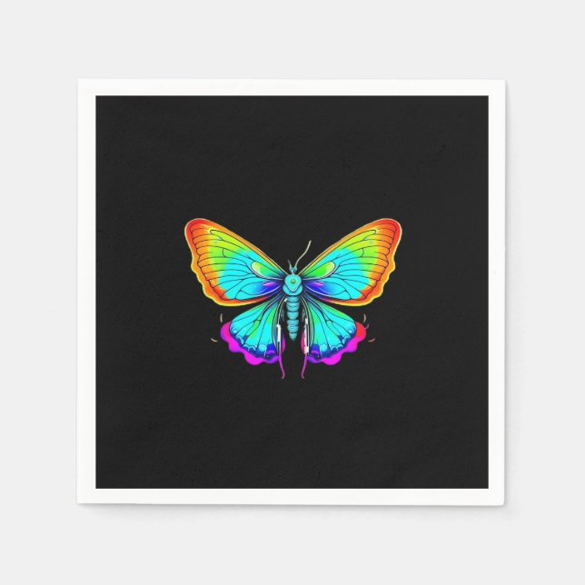 Moon Moth Whimsigoth Napkin (Front)