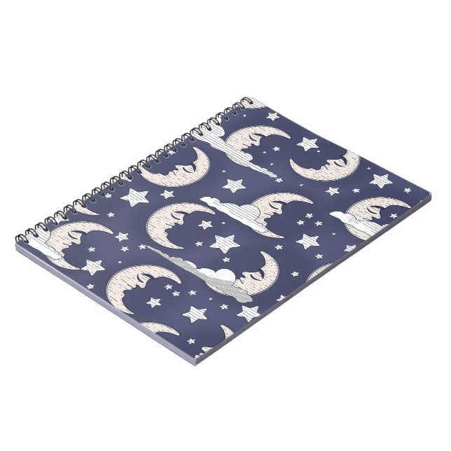 Moon Notebook (Left Side)