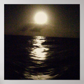Moon on the Sea poster