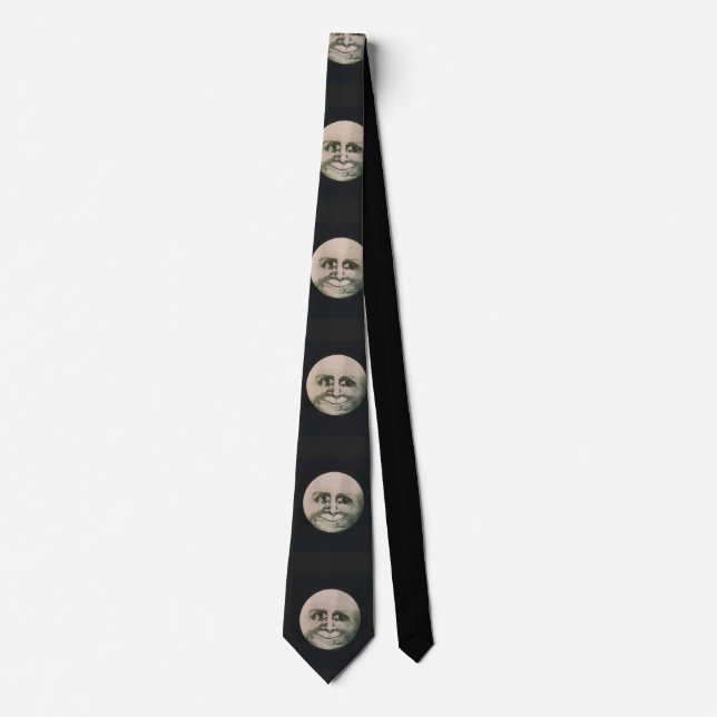 Moon Optical Illusion - So Fun Tie (Front)