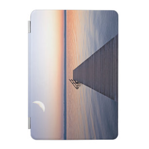 Moon Over Buscharner Footbridge   Starnberg Lake iPad Mini Cover