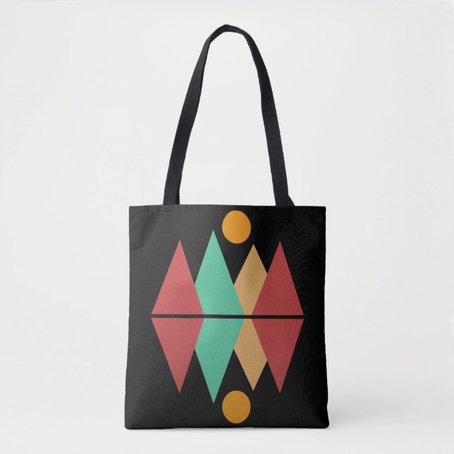 Moon Over Four Peaks #1 Tote Bag (Front)