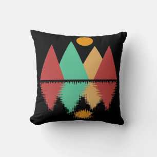 Moon Over Four Peaks #2 Cushion