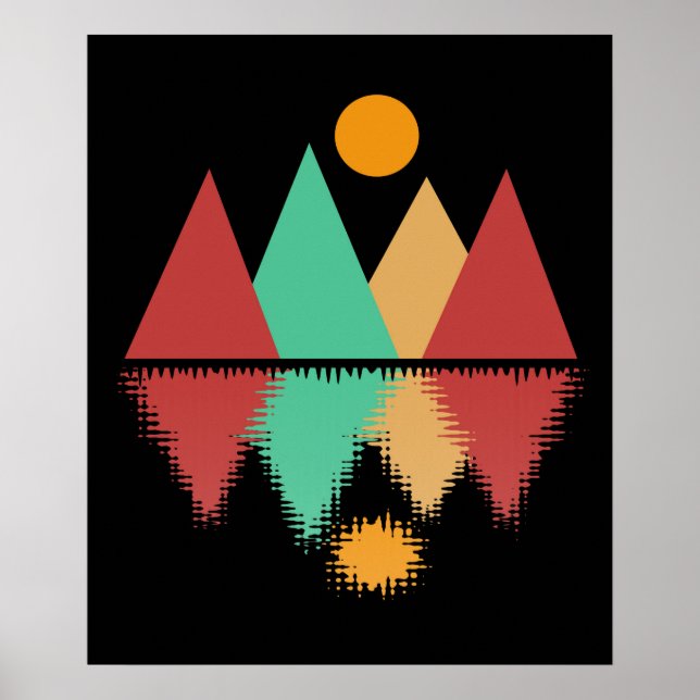 Moon Over Four Peaks #2 Poster (Front)