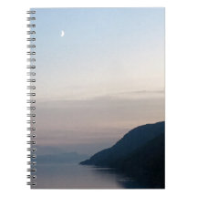 Moon over Loch Ness Notebook