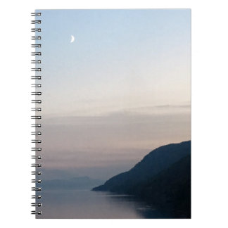 Moon over Loch Ness Notebook