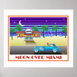 Moon Over Miami Poster