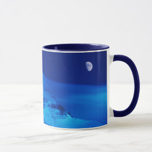 Moon Over Mt. Everest Tibet, China Mug