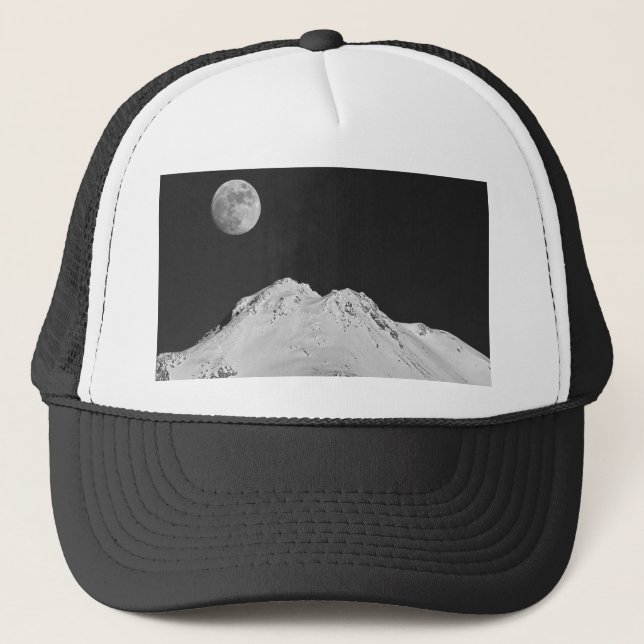 MOON OVER SHASTA TRUCKER HAT (Front)