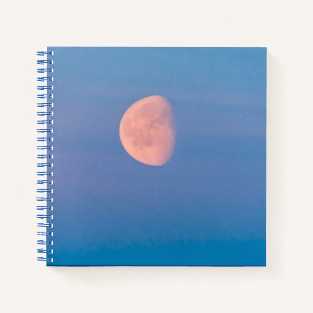 Moon Over the Bering Sea | Russia Far East Notebook (Front)