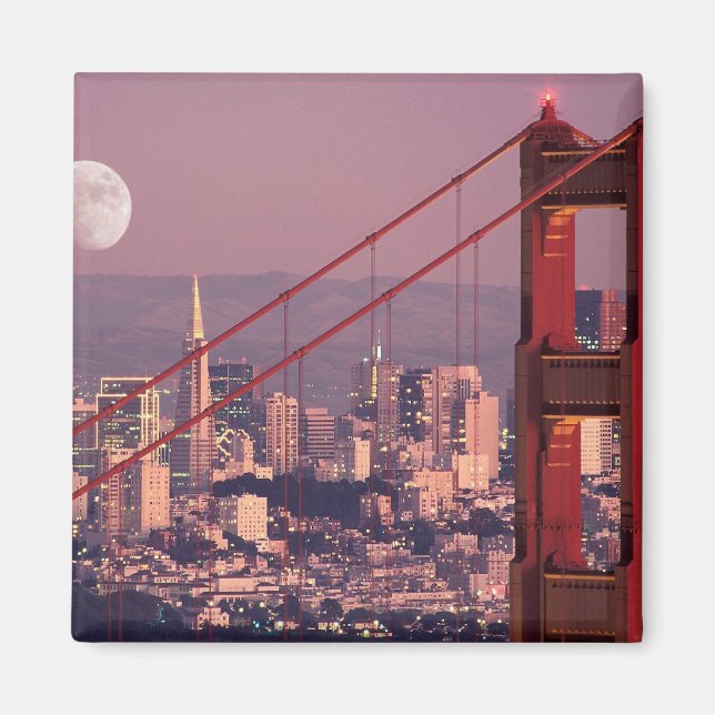 Moon Over the Gate Magnet (Front)