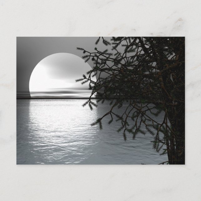 Moon over the Water Postcard (Front)