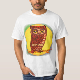 Moon Owl t-shirts