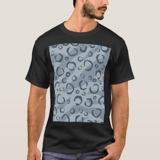 Moon Pattern. Space Camouflage. T-Shirt