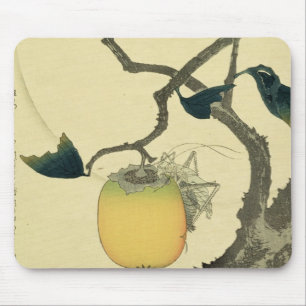 Moon, Persimmon and Grasshopper, 1807 Mouse Pad