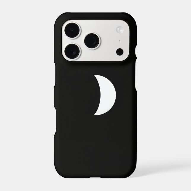 Moon Phase Art Phone Case (Back)