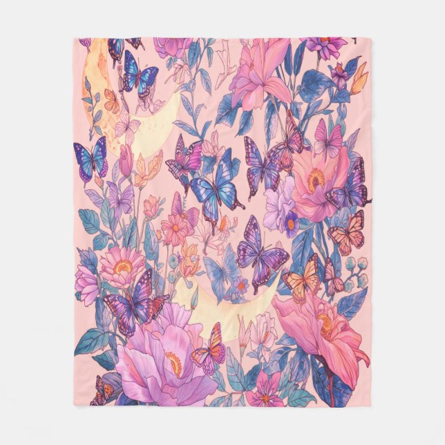 Moon Phase Blanket – Cosy Celestial Throw (Front)