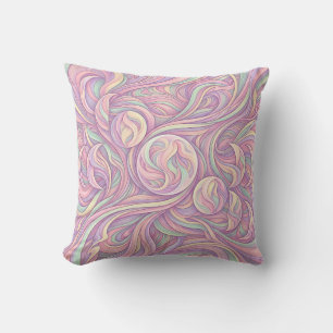 Moon Phase Pillow - Pastel Soft Design