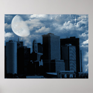 Moon Phase Poster