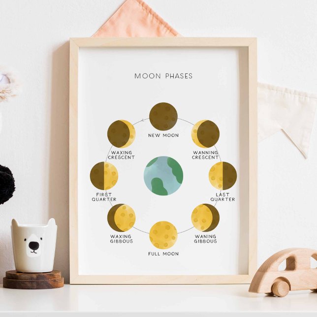 Moon phases poster (Creator Uploaded)