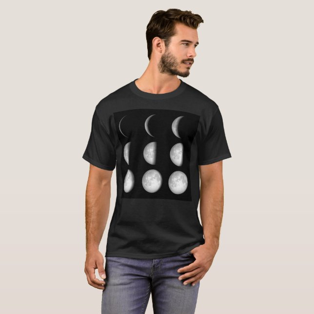 Moon Phases T-Shirt (Front Full)