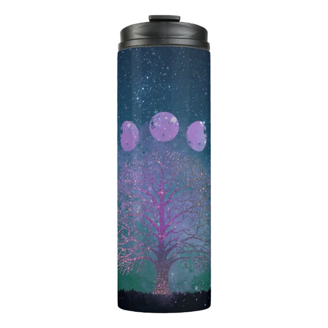 Moon Phases  Thermal Tumbler (Front)