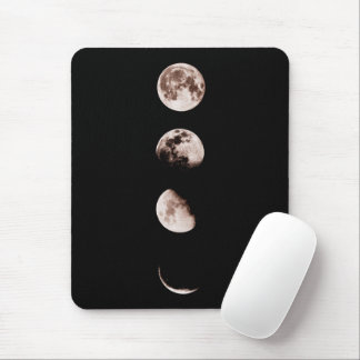 Moon Phases Wall Art – Celestial Home Decor Mouse Pad