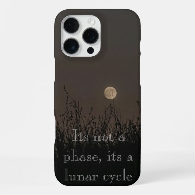 moon phone case (Back)