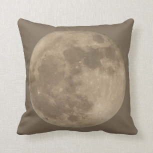 Moon Pillow Full Moon Throw Pillow Moon Gifts