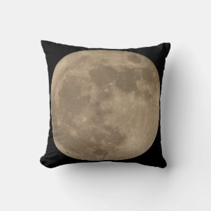 Moon Pillow Full Moon Throw Pillow Moon Gifts