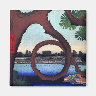Moon Pine Ueno, Hiroshige Magnet