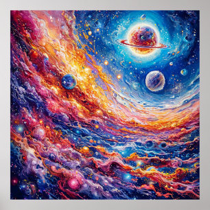 🌙 Moon Planets Galaxy Decor Gift For Kids Room 🚀