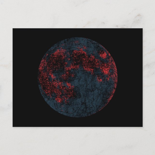 moon postcard (Front)