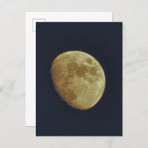 Moon  postcard