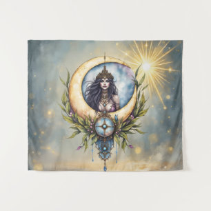 Moon Priestess – Keeper of the Celestial Balance. Tapestry