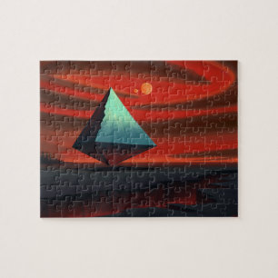 Moon Pyramid Jigsaw Puzzle