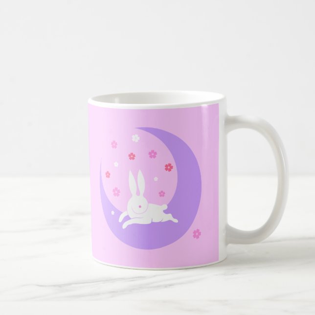 Moon rabbit mug (Right)