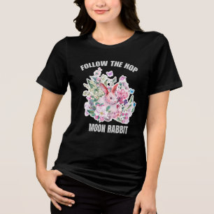 Moon Rabbit Tri-Blend Shirt