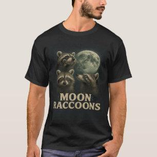 Moon Raccoons – Mystical Forest Creatures Under th T-Shirt