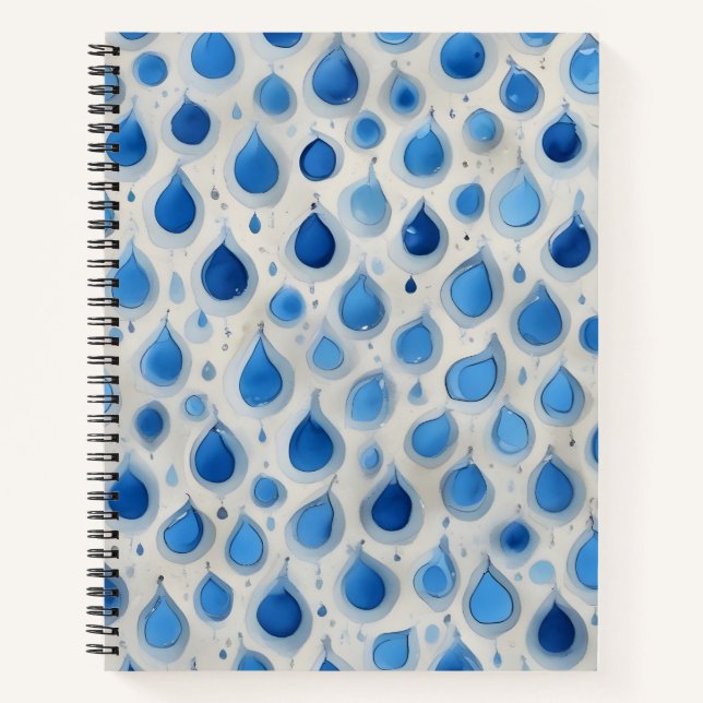 Moon Rain Notebook (Front)