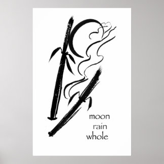moon rain whole poster