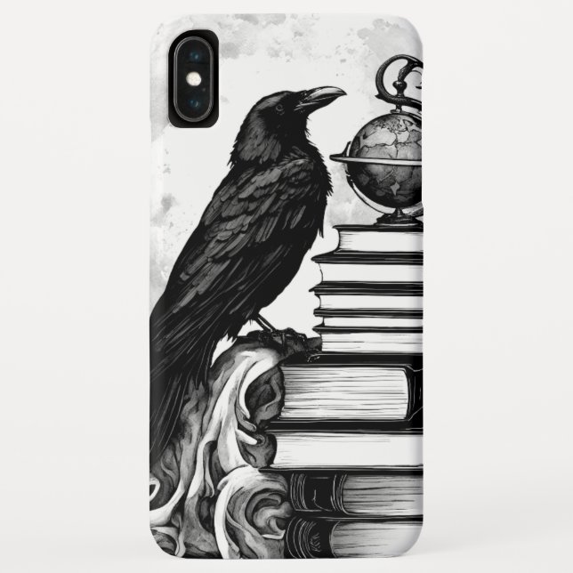 Moon Raven Case-Mate iPhone Case (Back)